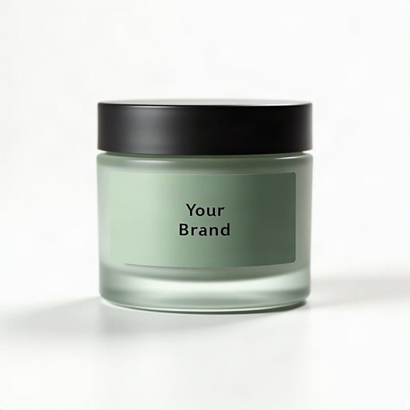 Day Face Cream, colour finish, label reads Your Brand