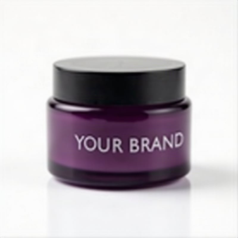 Night Cream, colour finish, label reads Your Brand